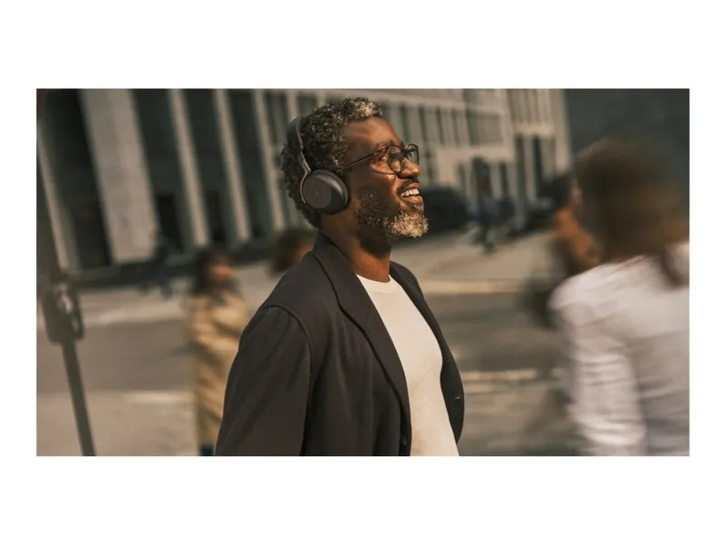 Alternativ bild 0 för Jabra Evolve3 75 MS - Headset - på örat - Bluetooth - trådlös - aktiv brusradering - USB-A via Bluetooth-adapter - svart - Certifierad för Microsoft-teams, Certifierad för Microsoft Teams Open Office