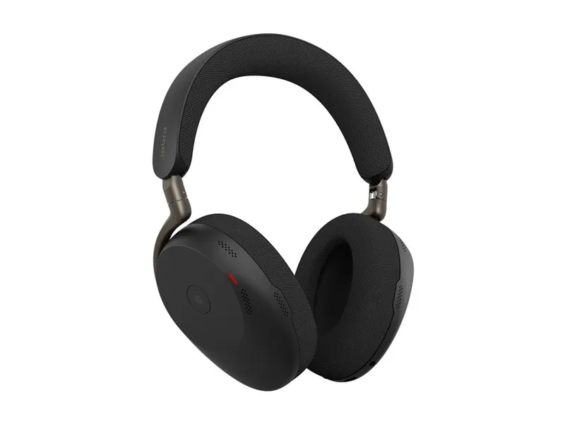 Alternativ bild 0 för Jabra Evolve3 85 MS - Headset - fullstorlek - Bluetooth - trådlös, kabelansluten - aktiv brusradering - 3,5 mm kontakt, USB-A via Bluetooth-adapter - ljudisolerande - svart - med trådlös laddningsplatta - Certifierad för Microsoft-teams