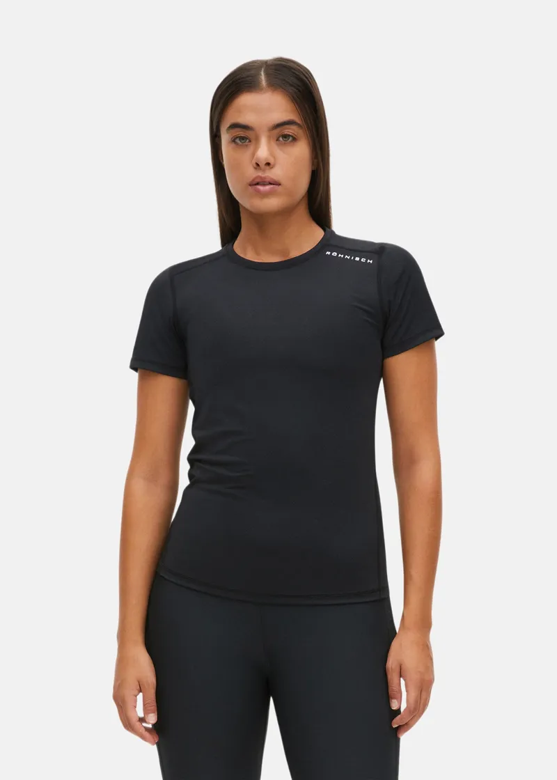 Bild 1 för Jacquard Tee W Black (S)