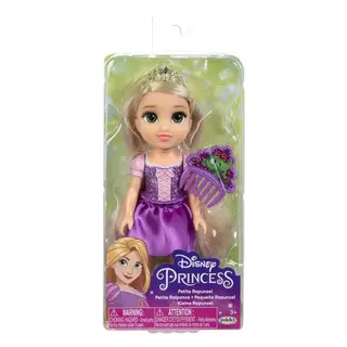 Produktfoto för JAKKS Pacific Disney Princess 6 tum Petite docka med kam Rapunzel