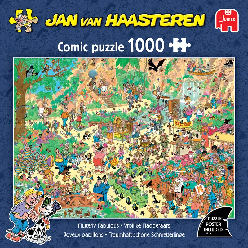 Alternativ bild 0 för Jan van Haasteren Fluttershy Fabulous Pussel 1000 bitar