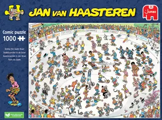 Produktfoto för Jan van Haasteren Riding the Skate Bowl (1000)