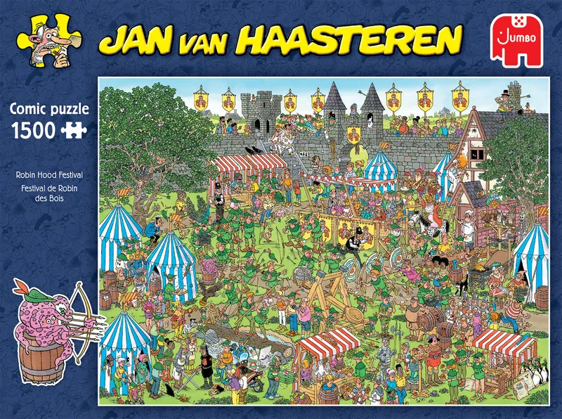 Alternativ bild 0 för Jan van Haasteren Robin Hood Festival (1500)