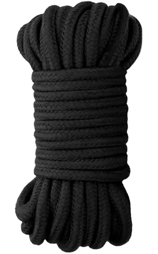 Produktfoto för Japanese Soft Silk Rope 10 m, Black