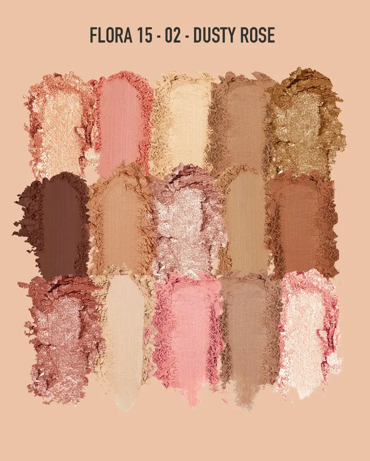 Bild 4 för JASON WU BEAUTY Flora 15 Eyeshadow Palette Night Rose