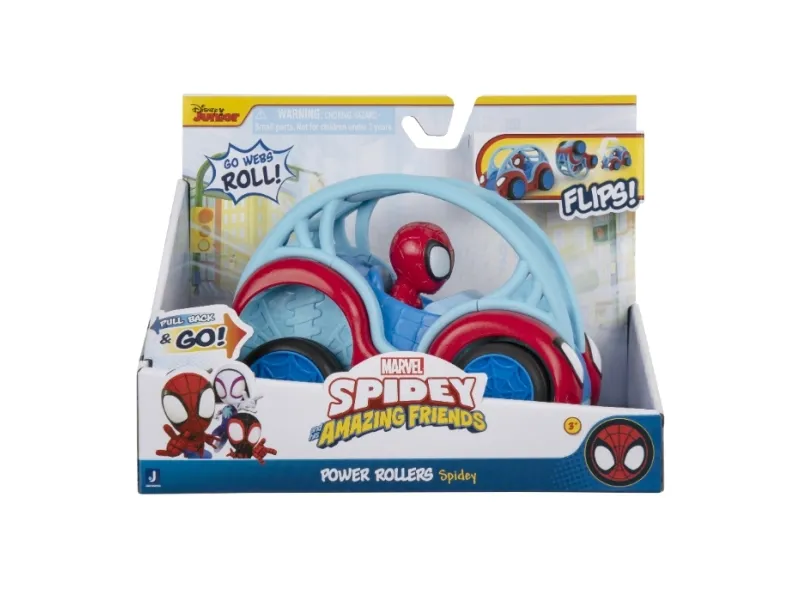 Alternativ bild 0 för Jazwares Spidey and his Amazing Friends - Power Rollers Spidey