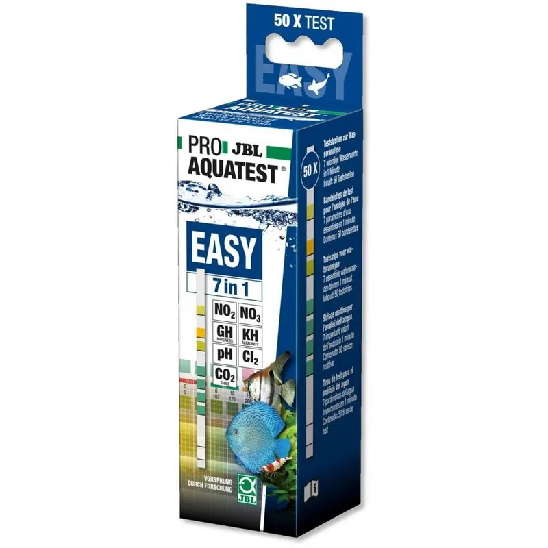 Bild 1 för JBL Aqua JBL - PROAqua Strips EASY 7 in 1 Test Set - (J24144)