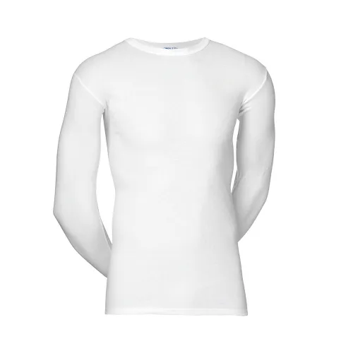 Bild 1 för JBS Basic Longsleeve White Vit bomull Large Herr