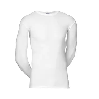 Produktfoto för JBS Basic Longsleeve White Vit bomull XX-Large Herr