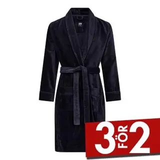 Produktfoto för JBS Bath Robe Marin bomull Medium Herr