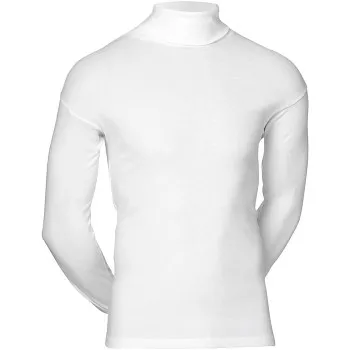 Alternativ bild 0 för JBS Classic Roll Neck Long Sleeve Vit bomull 3XL Herr