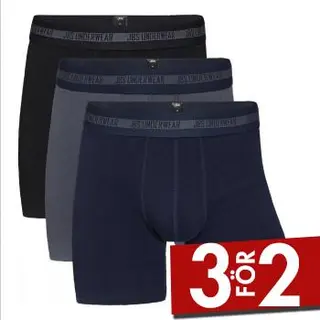 Produktfoto för JBS Kalsonger 3P Long Leg Tights Bamboo Boxers Flerfärgad XX-Large Herr