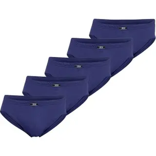 Produktfoto för JBS Kalsonger 5P Organic Cotton Mini Slip Brief Blå ekologisk bomull Medium Herr