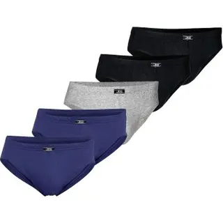 Produktfoto för JBS Kalsonger 5P Organic Cotton Mini Slip Brief Flerfärgad ekologisk bomull Medium Herr