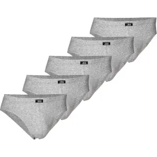 Produktfoto för JBS Kalsonger 5P Organic Cotton Mini Slip Brief Grå ekologisk bomull Medium Herr