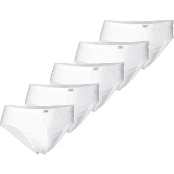 Alternativ bild 0 för JBS Kalsonger 5P Organic Cotton Mini Slip Brief Vit ekologisk bomull X-Large Herr