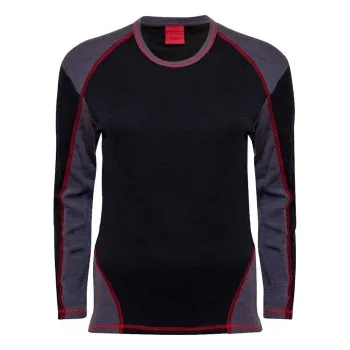 Alternativ bild 0 för JBS Proactive Shirt Long Sleeve 414-14 Svart/Röd Large Herr