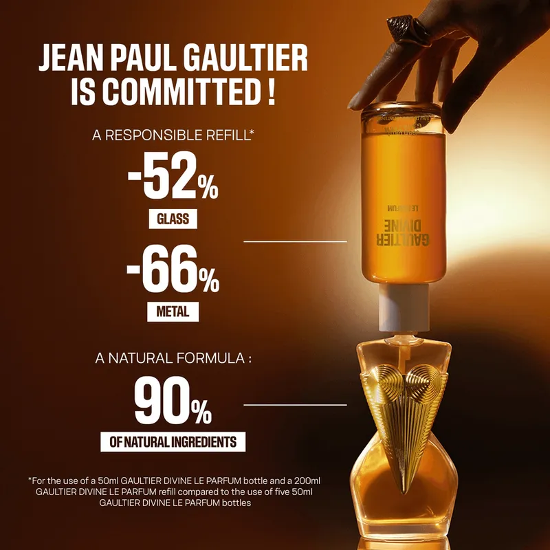 Bild 4 för Jean Paul Gaultier Gaultier Divine Le Parfum Refill 200 ml