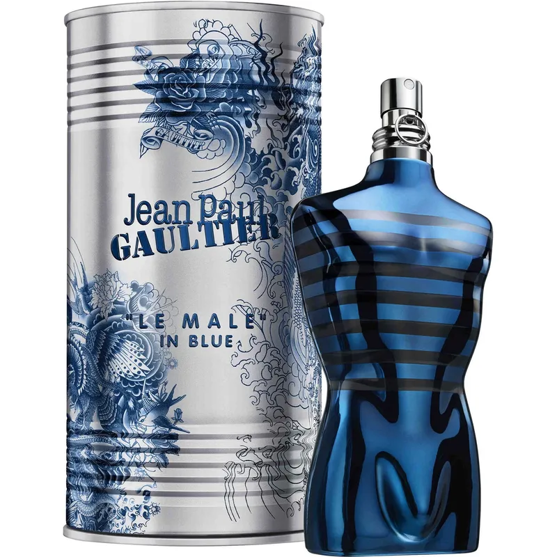 Bild 2 för Jean Paul Gaultier Le Male In Blue Eau De Parfum 125 ml (herr)