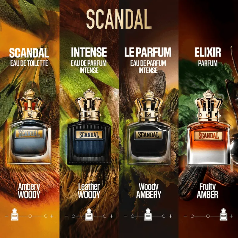 Bild 6 för Jean Paul Gaultier Scandal Elixir Him Eau De Parfum 50ml