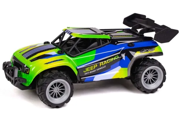 Alternativ bild 0 för Jeep Racing - R/C 1:20 2,4G 3,7V Li-ion - Blue/yellow