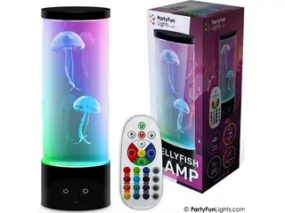 Produktfoto för Jellyfish-lampa med fjärrkontroll H: 30cm