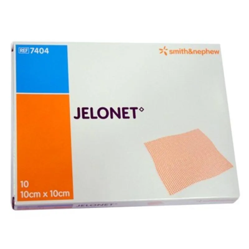 Bild 1 för Jelonet salvkompress 10 x 10 cm 10 st