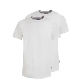 Produktfoto för Jockey 2P Cotton Crew Neck T-Shirt Vit bomull X-Large Herr