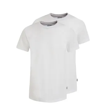 Alternativ bild 0 för Jockey 2P Cotton Crew Neck T-Shirt Vit bomull XXXL Herr