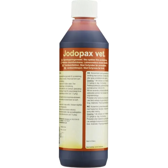 Alternativ bild 0 för Jodopax vet 500 ml