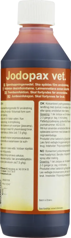 Produktfoto för Jodopax vet 500 ml