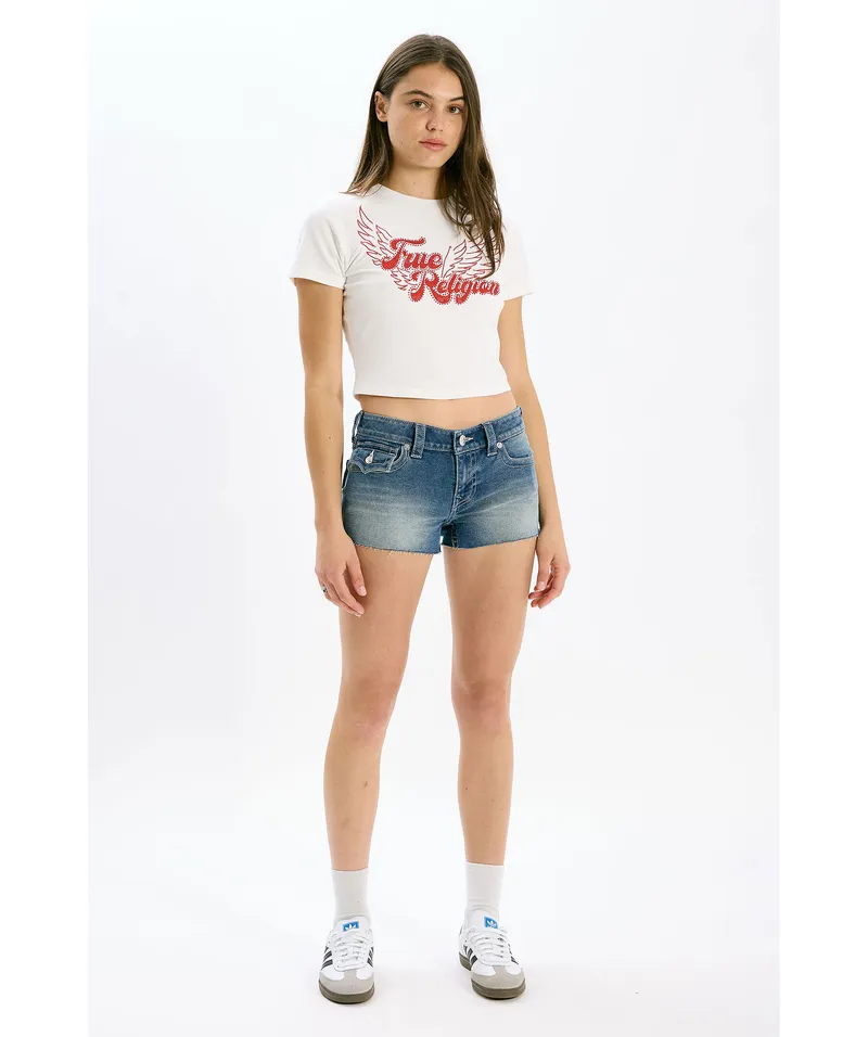 Alternativ bild 0 för Joey Lr Short Flap W Lunar Bleach_ (26)