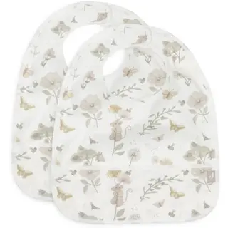 Produktfoto för Jollein Haklapp 2-pack (Dreamy Mouse)