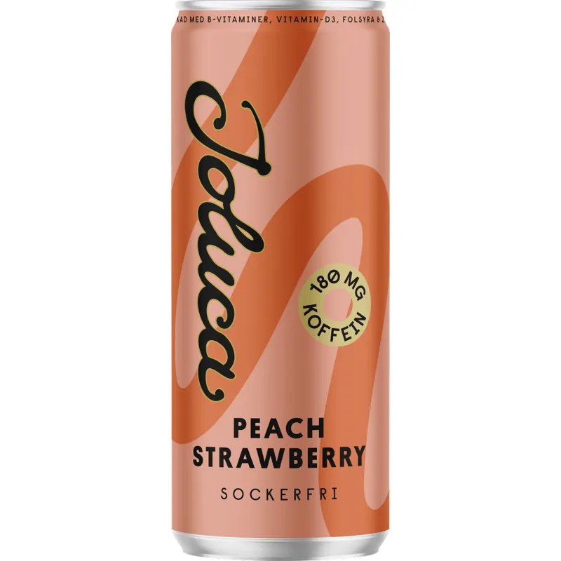 Bild 1 för Joluca Energy Peach Strawberry 33cl