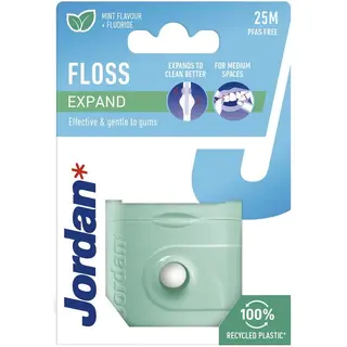 Produktfoto för Jordan Dental Floss Expand Fresh Mint 25m