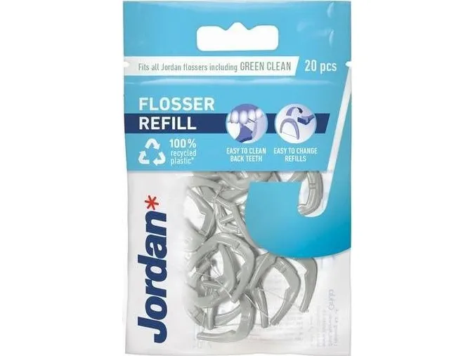 Alternativ bild 0 för Jordan Easy Clean Flosser reservtrådar för flosser 20 st.