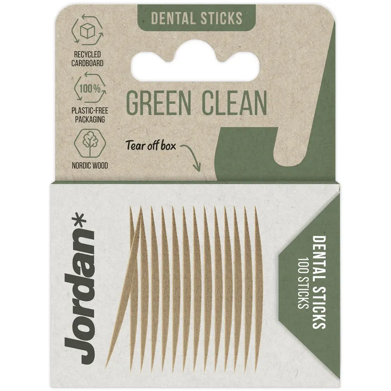 Bild 2 för Jordan Green Clean Dental Sticks