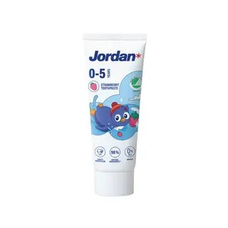 Produktfoto för Jordan Kids Tandkräm 0-5 år 50 ml