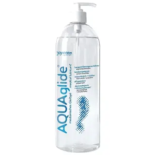 Produktfoto för JoyDivision Aquaglide: Vattenbaserat Glidmedel, 1000 ml