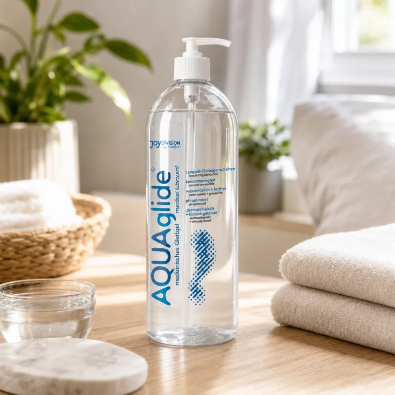 Bild 2 för JoyDivision Aquaglide: Vattenbaserat Glidmedel, 1000 ml