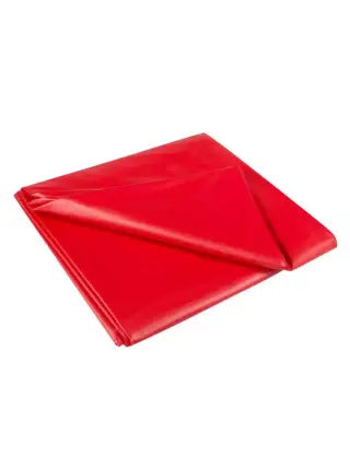 Produktfoto för Joydivision Vinyl Bedsheet Red 180 x 260 cm