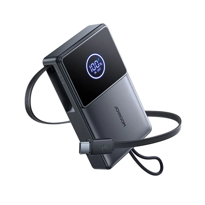 Alternativ bild 0 för Joyroom 22.5W Powerbank 10000mAh snabbladdning med inbyggd utdragbar kabel