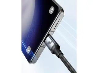Produktfoto för Joyroom 2in1 USB-C till Dubbel USB-C-kabel 100W, 1,5m - Svart