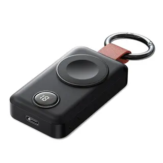 Produktfoto för Joyroom Apple Watch Magnetic Trådlös Charger 2000mAh med Digital Display - Svart