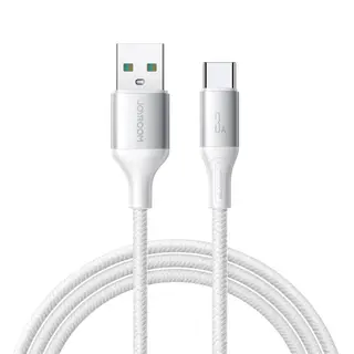 Produktfoto för Joyroom Flash Series Snabbladdning USB-A till USB-C Kabel 3A,  2m - Vit