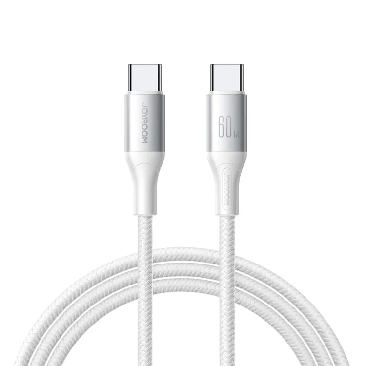Alternativ bild 0 för Joyroom Flash Series Snabbladdning USB-C till USB-C Kabel 60W, 2m - Vit