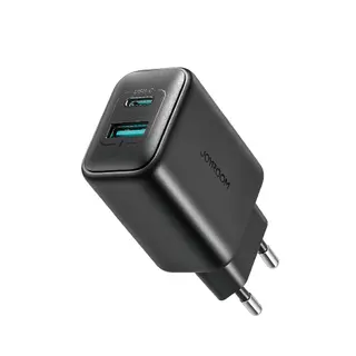 Produktfoto för Joyroom JR-TCF13 Dual-Port (A+C) 25W Power Charger (black)