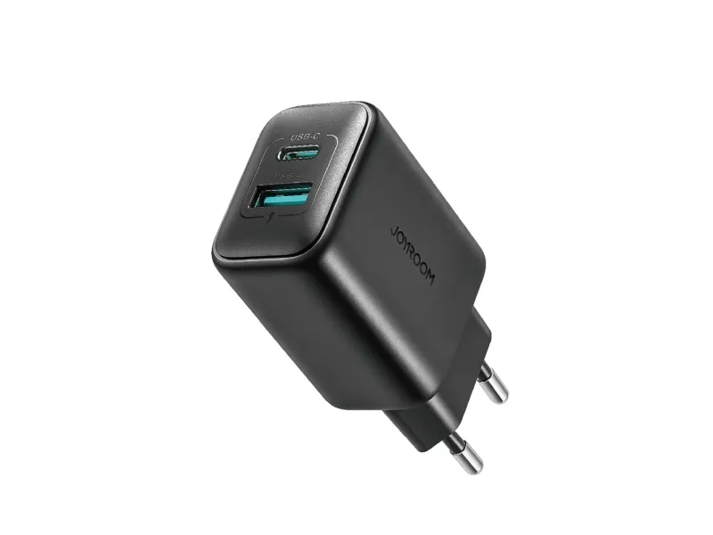Alternativ bild 0 för Joyroom JR-TCF13 Dual-Port (A+C) 25W Power Charger (black)