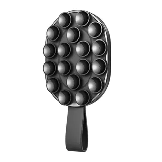Produktfoto för Joyroom magnetic phone holder with suction cups JR-ZS393-S (black)