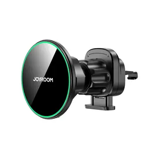 Produktfoto för Joyroom Qi2 magnetisk trådlös biltelefonladdare för luftventil - Svart